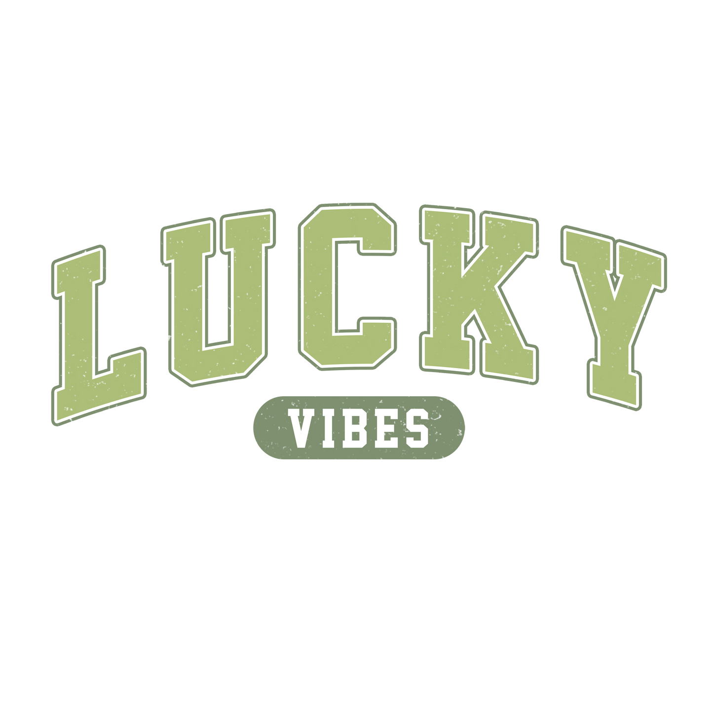 Lucks Vibes DTF Transfer