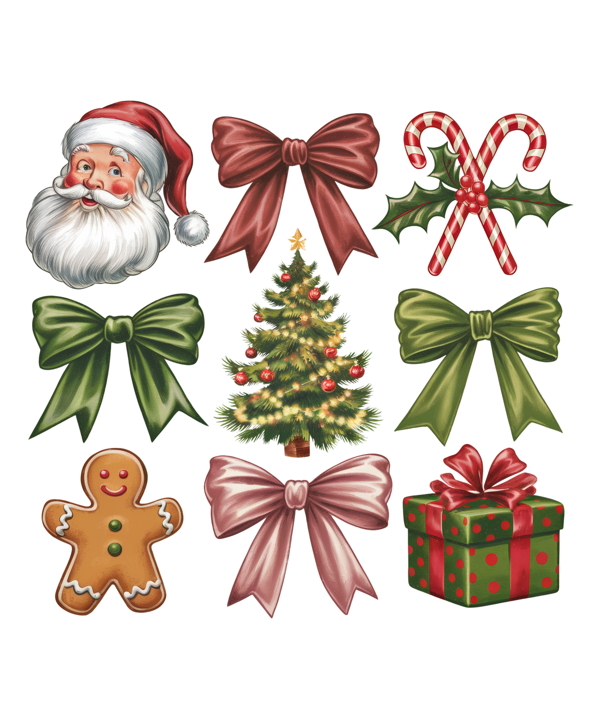 Coquette Christmas DTF Transfer 1