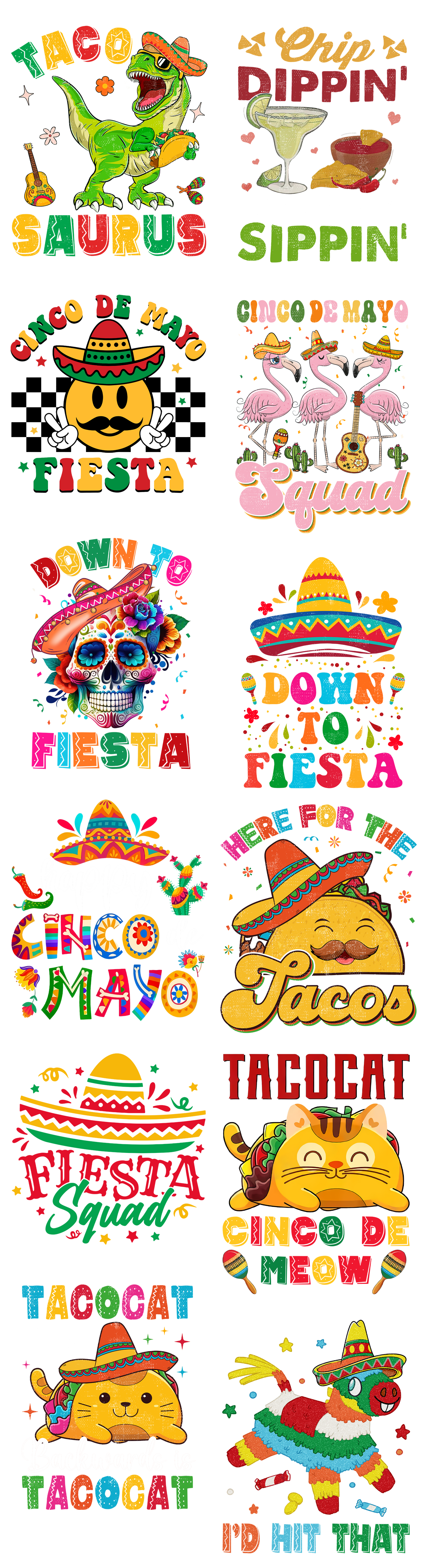 Cinco de Mayo Gangsheet