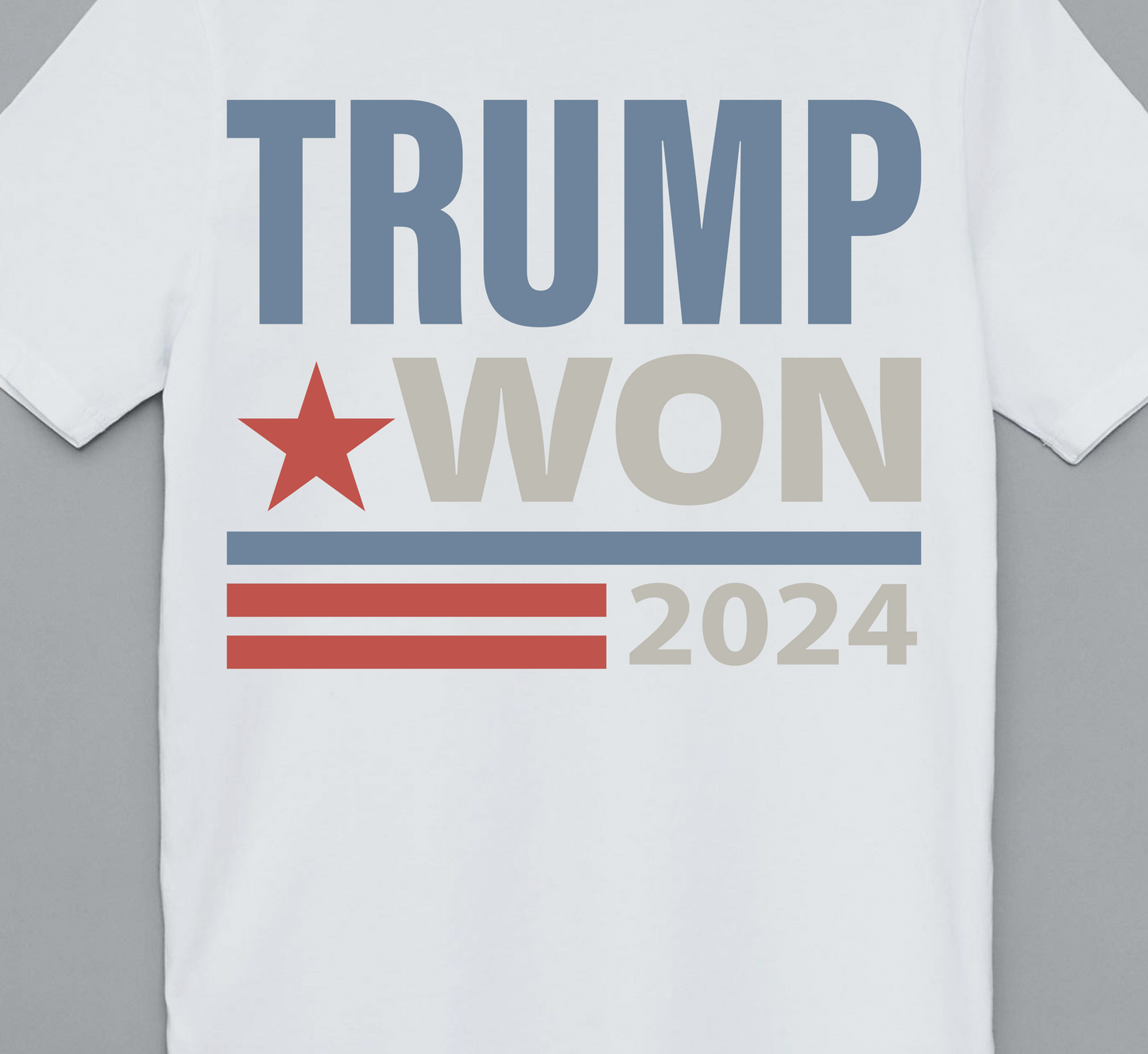 Trump WON 2024 t-shirt