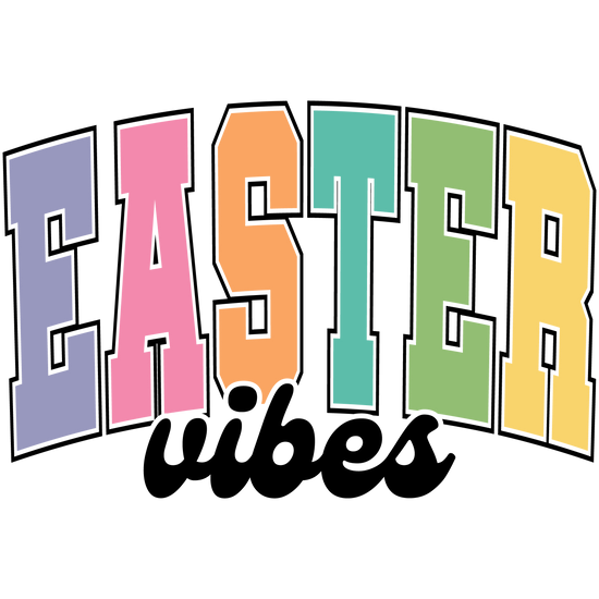 Easter Vibes DTF Transfer