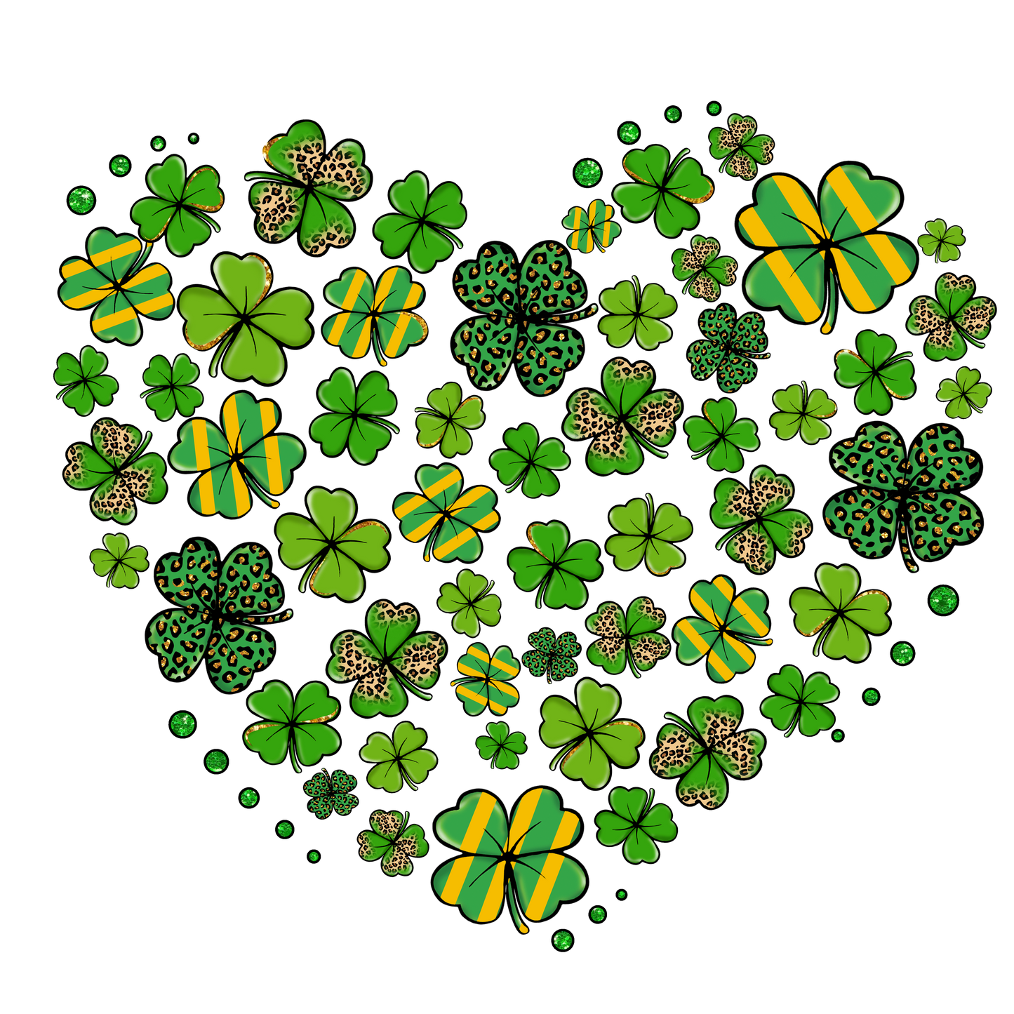 Clove Heart DTF Transfer