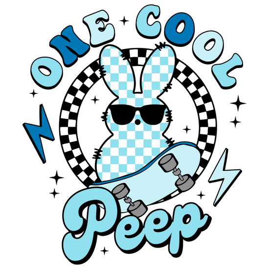 One Cool Peep DTF Transfer