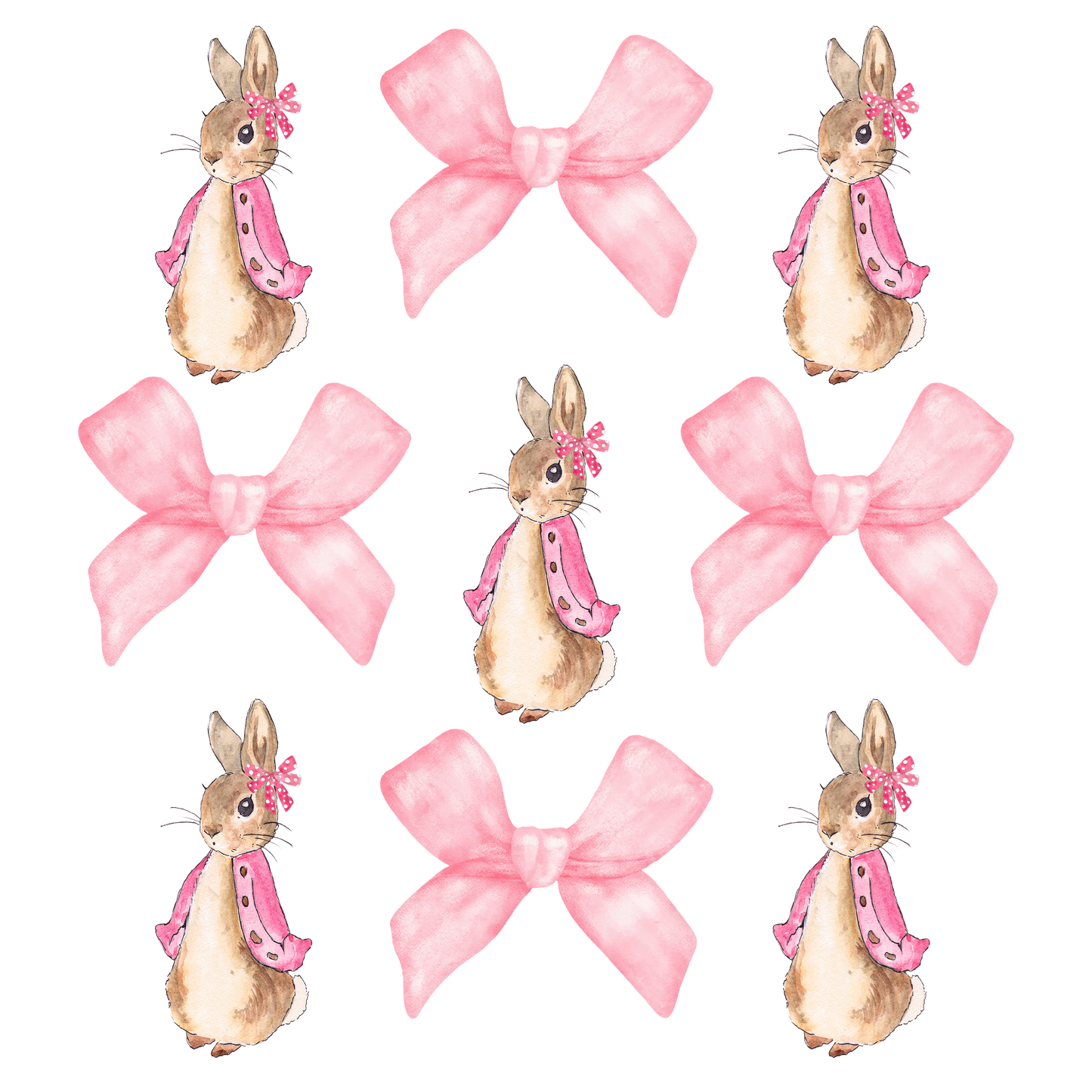 Bunny Coquette DTF Transfer