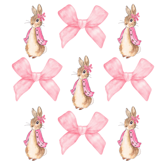 Bunny Coquette DTF Transfer