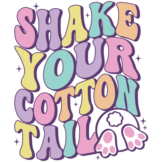 Shake Your Cotton Tail DTF Transfer