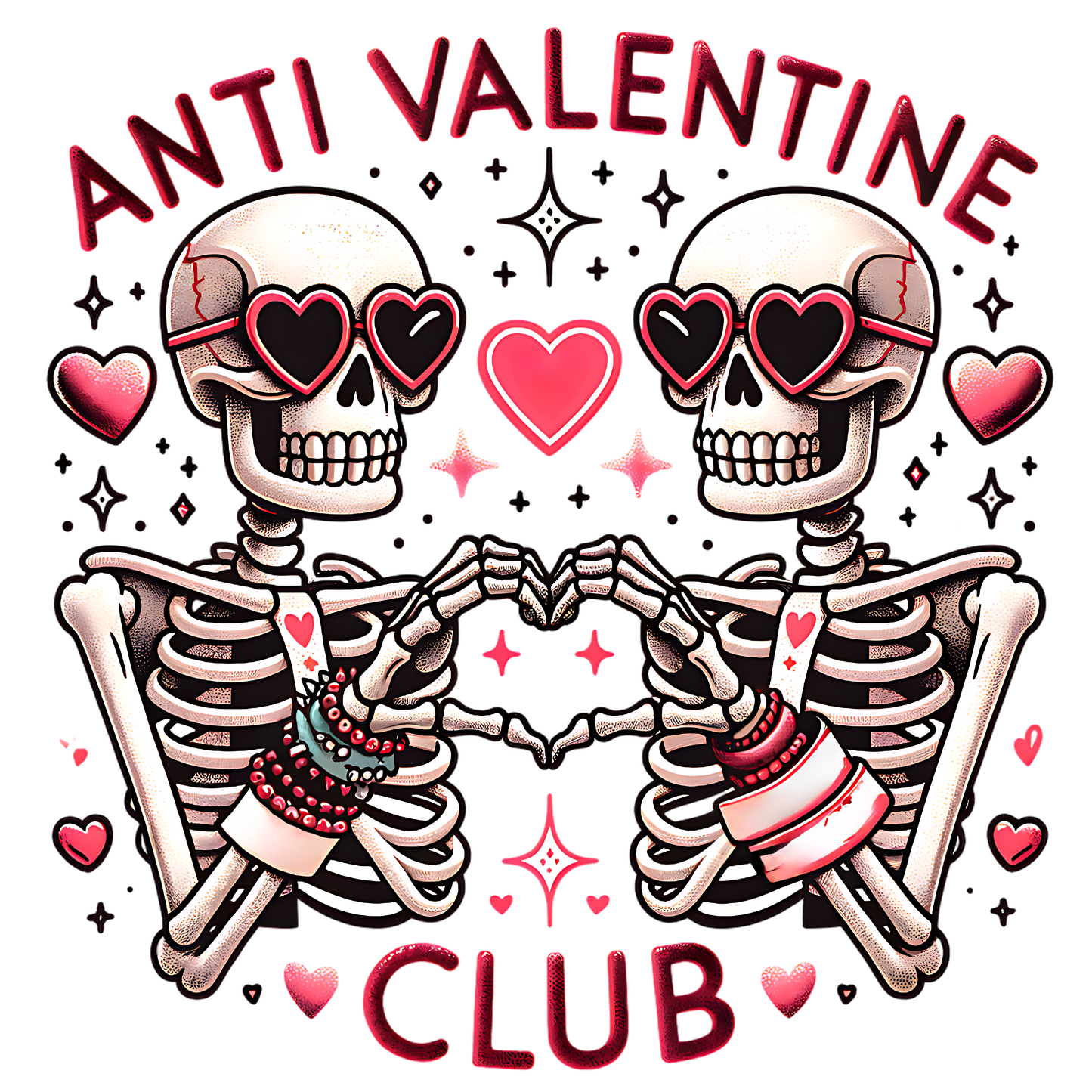 Anti Val Club DTF Transfer
