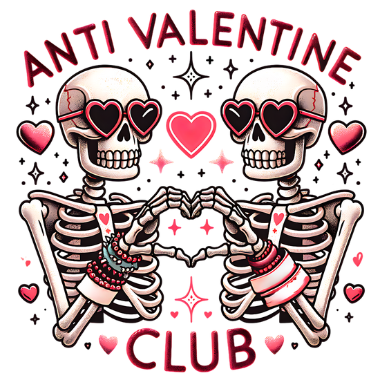 Anti Val Club DTF Transfer