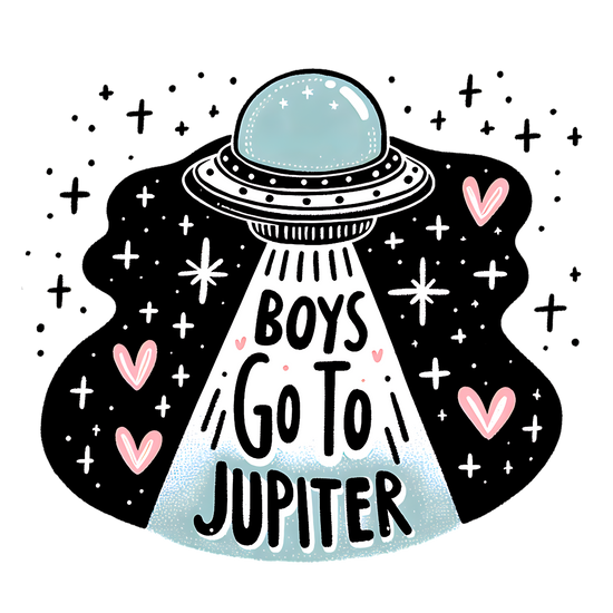 Boys go to Jupiter DTF Transfer