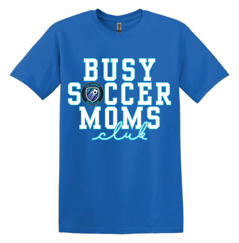 Busy Soccer Moms Club Tee