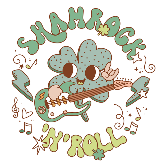 Shamrock N Roll DTF Transfer