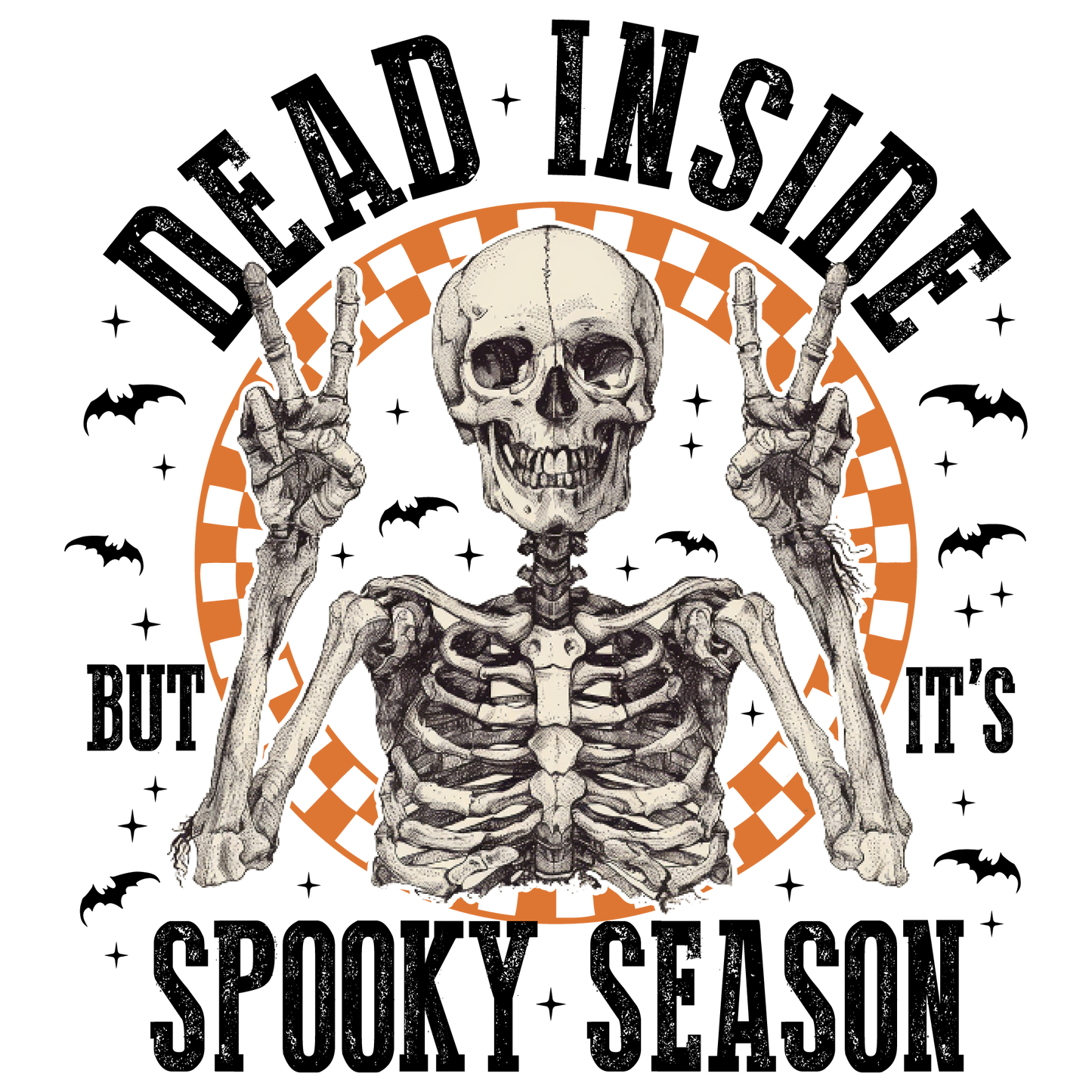 Dead Inside DTF Transfer