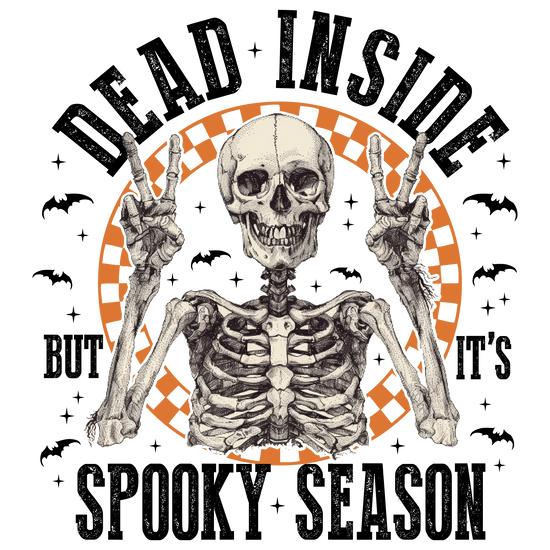 Dead Inside DTF Transfer