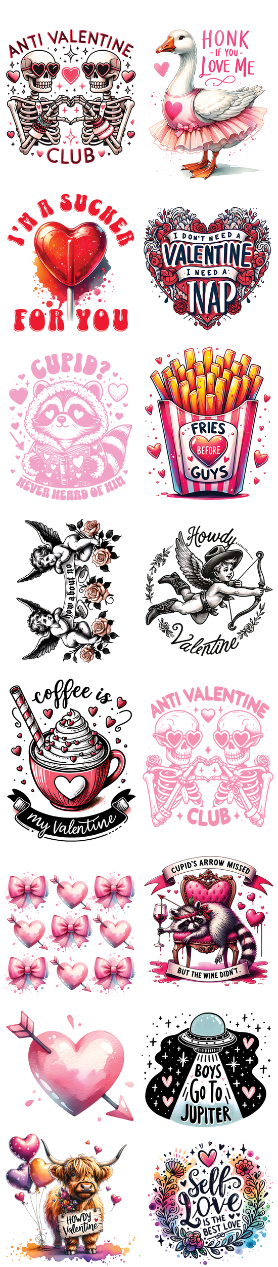 Valentine Day Gangsheet