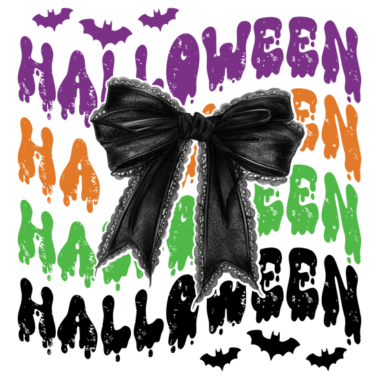 Halloween Bow DTF Transfer
