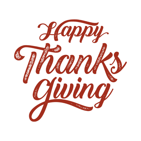 Happy Thanksgiving DTF Transfer 5