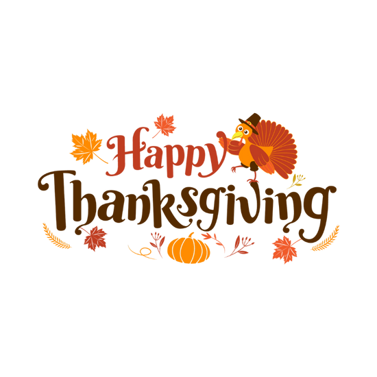 Happy Thanksgiving DTF Transfer 7