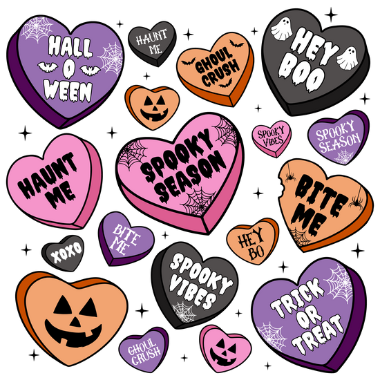Halloween Candy DTF Transfer