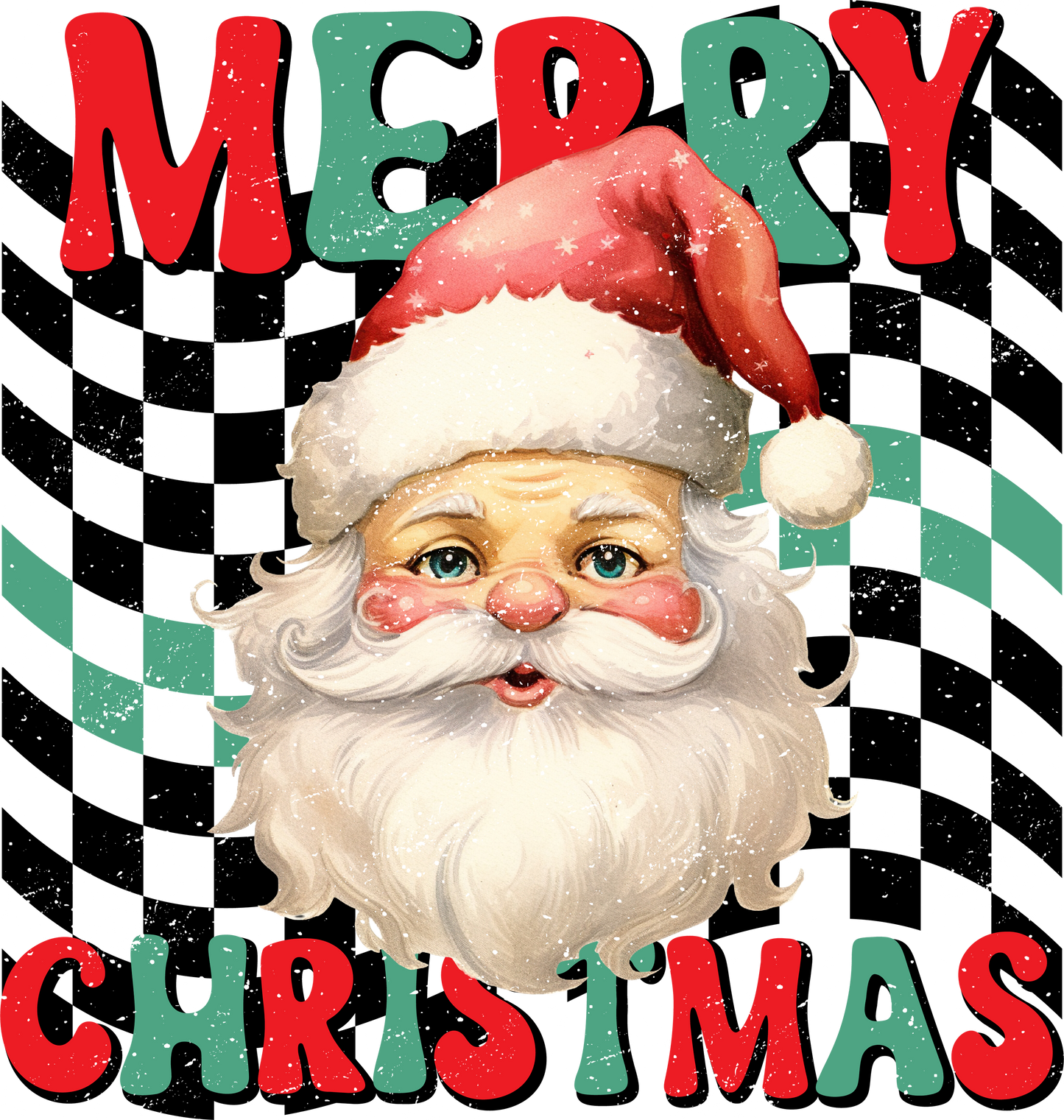 Merry Christmas DTF Transfer 4
