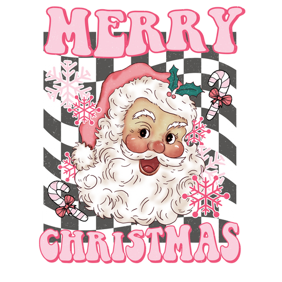 Merry Christmas DTF Transfer 3