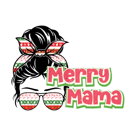 Merry Mama DTF Transfer