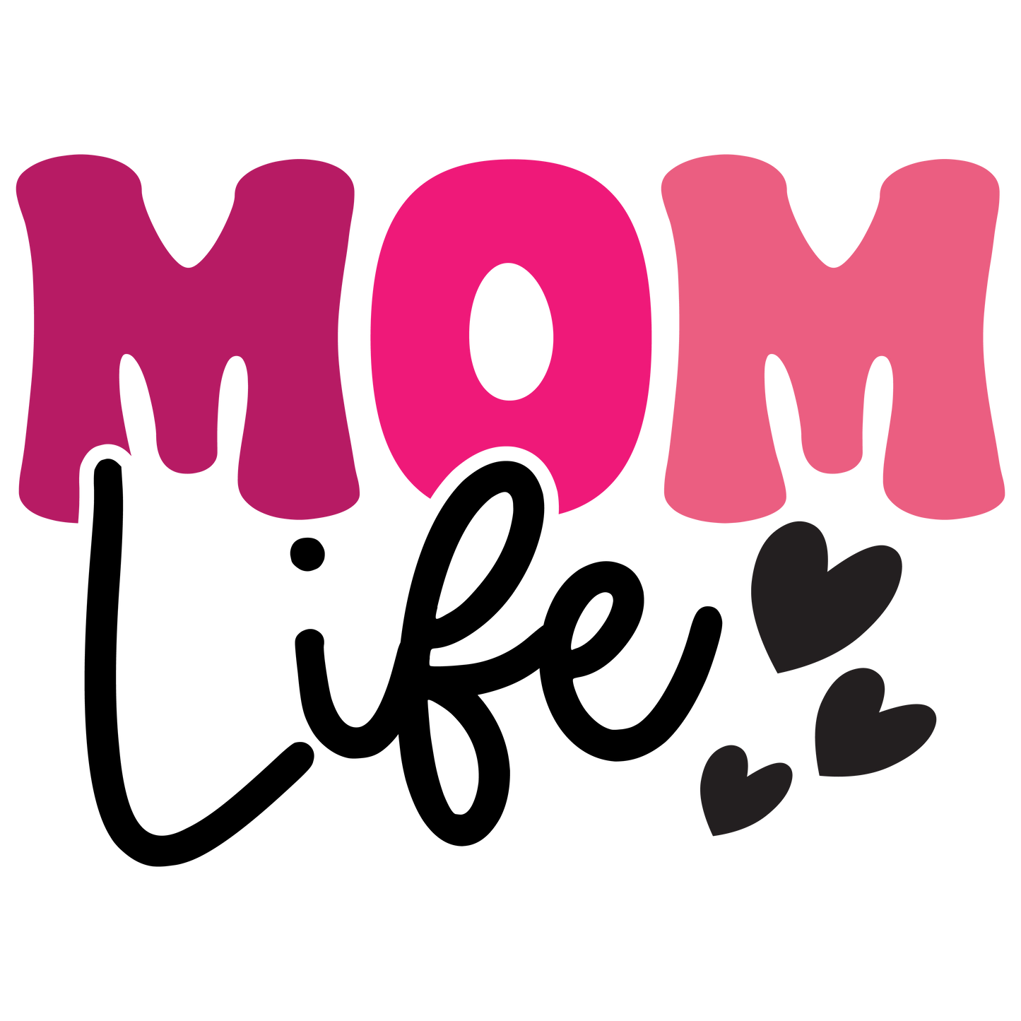Mom Life DTF Transfer