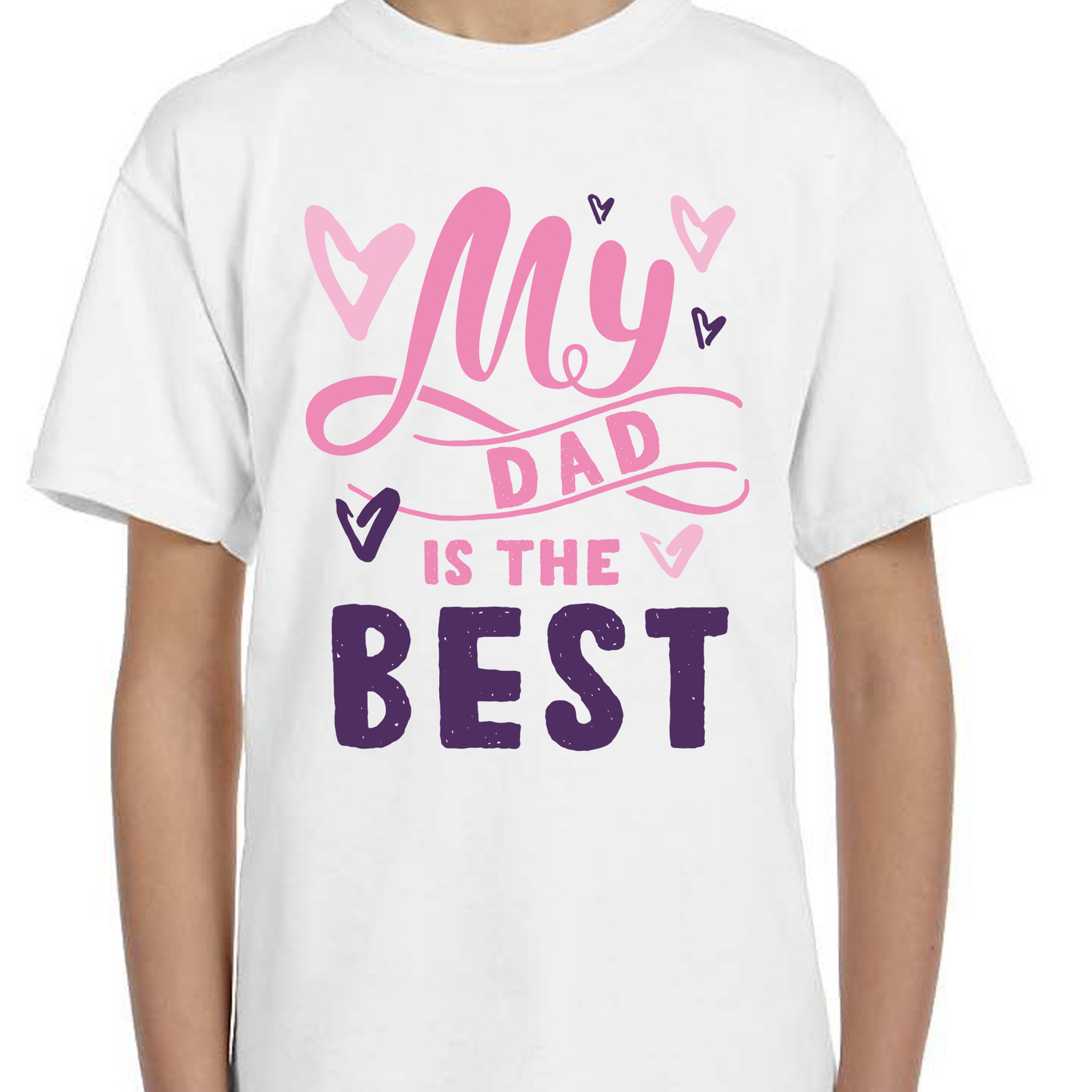My Dad is the best Pink