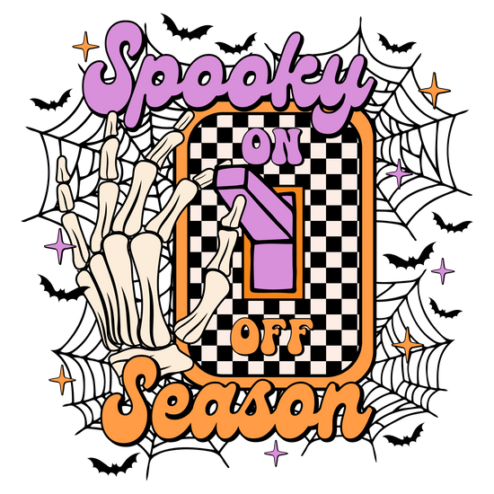Spooky Season On DTF Transfer